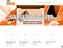 Tablet Screenshot of cafebrasil.dk